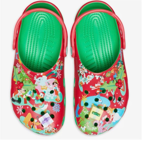 Mickey Mouse and Friends Holiday Clogs for Adults by Crocs W6/M4. - Picture 2 of 6